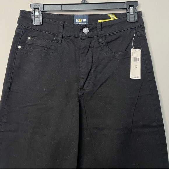 Anthropologie Maeve Lily Wide Leg Jean Black Size26 NWT - Picture 9 of 9